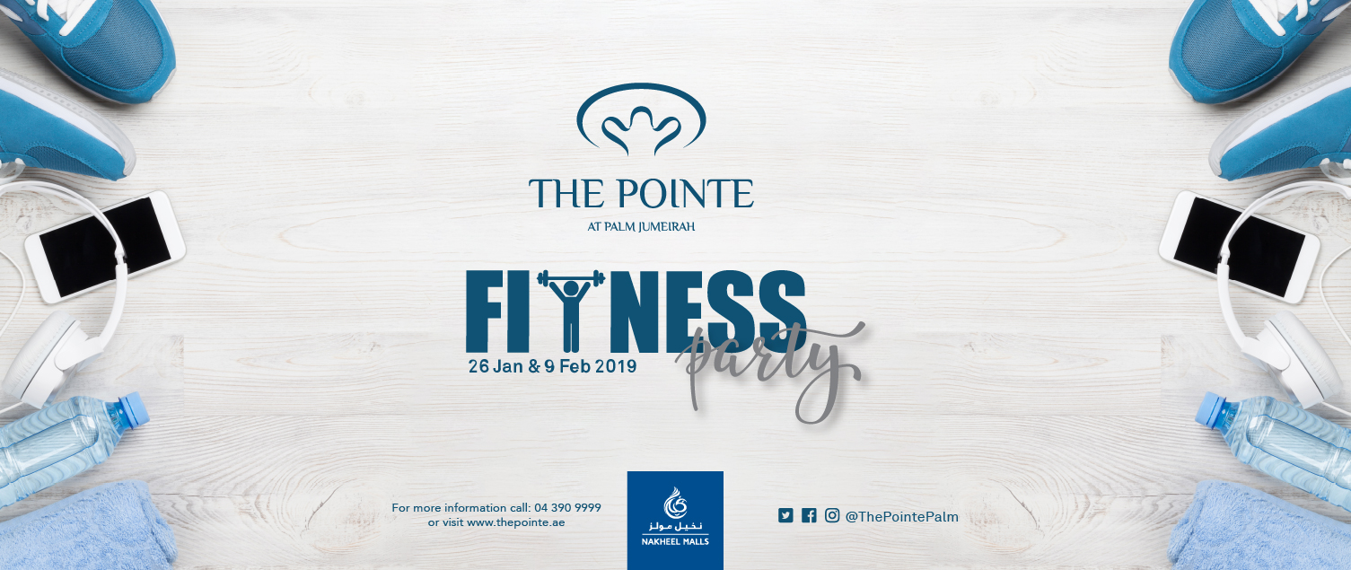 Fitness becomes fun with free-to-attend weekend workouts at The Pointe at Palm Jumeirah