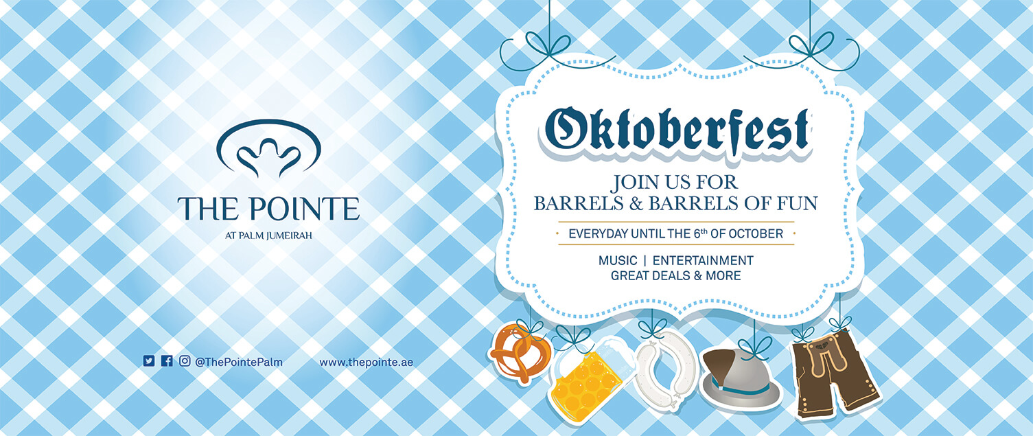 Join us for barrels & barrels of fun at The Pointe Oktoberfest
