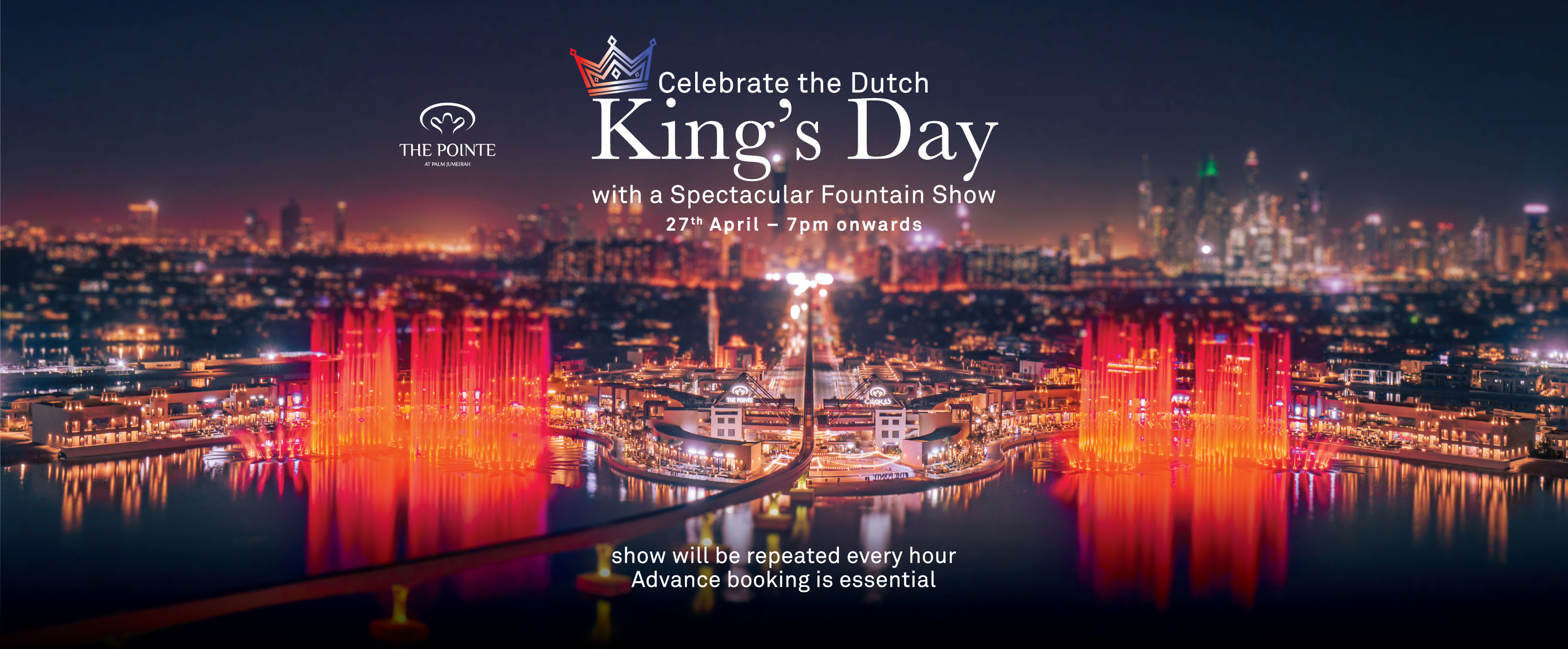 Celebrate King’s Day like a royal at The Pointe